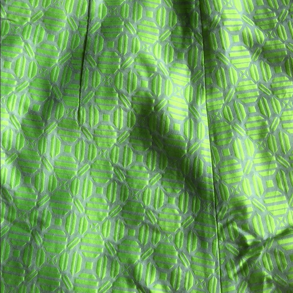 J crew yellow patterned mini skirt NWT - Picture 2 of 4